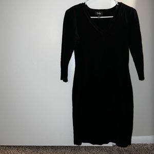 Black sweater dress 👗